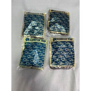 NOS Silkies Control Top Pantyhose Taupe Vintage Medium Nylon/ Elastane 725 NEW